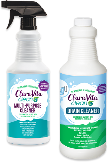 Home ClaraVita cleaners Bottles